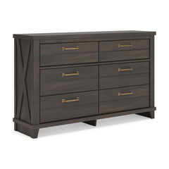 Vonitta Bay - Six Drawer Dresser