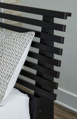 Danziar - Full Slat Headboard - Black