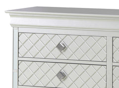 Verona - 33" Dresser - Silver Champagne