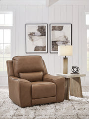 DeepWakes - Power Recliner / Adjustable Headrest - Caramel
