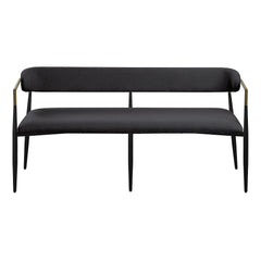 Jaramillo - Bench - Beige Chenille & Black