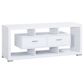 Darien White 59" Tv Stand - MyWaynesHome #