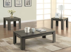 Cain Grey 3 Pc Coffee Table Set - MyWaynesHome #