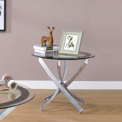 Brooke Silver End Table - MyWaynesHome #