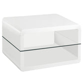 Elana White End Table - MyWaynesHome #