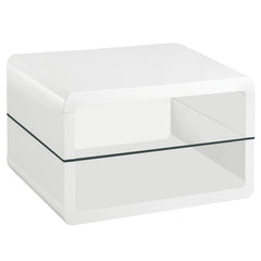 Elana White End Table - MyWaynesHome #