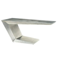 Brancaster - Executive Writing Desk - Aluminum