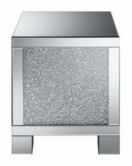 Gillian Silver End Table - MyWaynesHome #