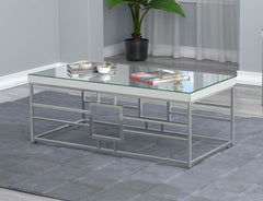 Dafina Silver Coffee Table - MyWaynesHome #