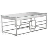 Dafina Silver Coffee Table - MyWaynesHome #