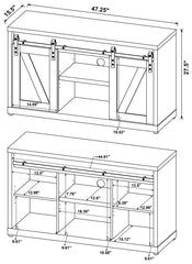 Brockton Brown 48" Tv Stand - MyWaynesHome #