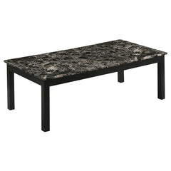 Darius Black 3 Pc Coffee Table Set - MyWaynesHome #