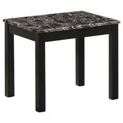 Darius Black 3 Pc Coffee Table Set - MyWaynesHome #