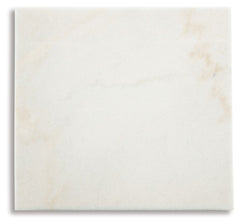 Fostead - Square End Table - White / Espresso