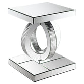 Breena Silver End Table - MyWaynesHome #