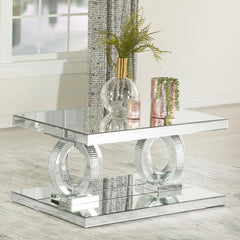 Breena Silver Coffee Table - MyWaynesHome #