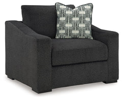 Wryenlynn - Chair And A Half - Onyx