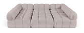 Orin - Velvet 6 Piece Modular Sectional