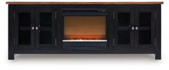 Wildenauer - 76" TV Stand With Electric Fireplace