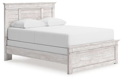 Makidern - Queen Panel Bed - Whitewash