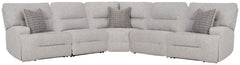 Acklen Place - 5 Piece Reclining Sectional