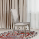 Rocky - Side Chair (Set of 2) - Fabric & Gray Oak