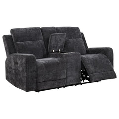 Kennett - Chenille Upholstered Power Reclining Loveseat