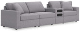 Modmax - Straight Sectional - Granite