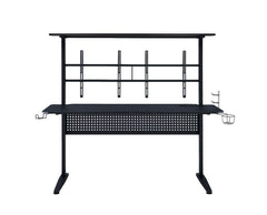 Canzi - Gaming Desk With USB - Black