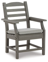 Visola - Arm Chair With Cushion (Set of 2) - Gray