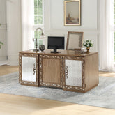 Orianne - Executive Writing Desk - Antique Gold
