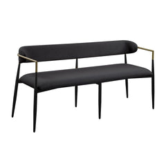 Jaramillo - Bench - Beige Chenille & Black