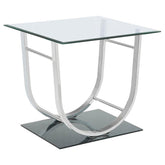 Danville - Rectangular U-Shaped Glass Top Table