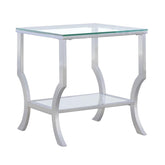 Saide - Rectangular Glass Top Table