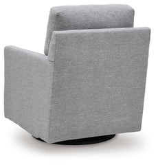Freybourne Next-Gen Nuvella - Swivel Accent Chair - Pewter