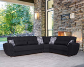 Ottomanson Armada Air - Upholstered Convertible Sectional With Storage - Polyester
