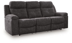 Brysonview - Reclining Sofa - Charcoal