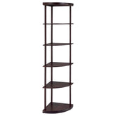 Bonwick Brown Corner Bookcase - MyWaynesHome #