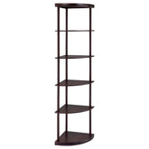 Bonwick Brown Corner Bookcase - MyWaynesHome #