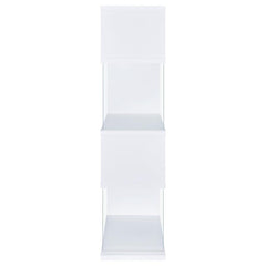 Emelle White Bookcase - MyWaynesHome #