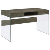 Dobrev Grey Writing Desk - MyWaynesHome #
