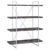 Grimma Grey Bookcase - MyWaynesHome #