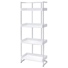 Ember White Bookcase - MyWaynesHome #