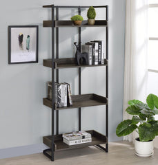 Ember Black Bookcase - MyWaynesHome #