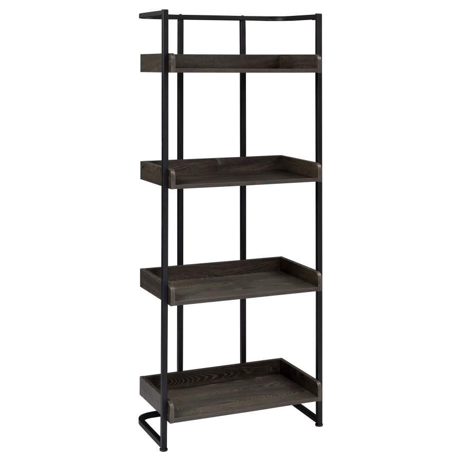 Ember Black Bookcase - MyWaynesHome #