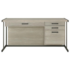 Loomis Grey Computer Desk - MyWaynesHome #