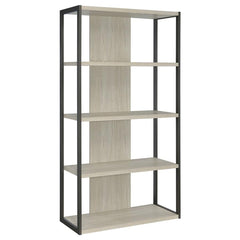 Loomis Grey Bookcase - MyWaynesHome #