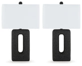 Wimmings - Poly Table Lamp (Set of 2) - Black