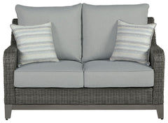 Elite Park - Loveseat w/Cushion - Gray