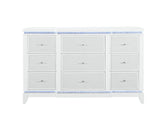 Alina - Dresser With LED - White